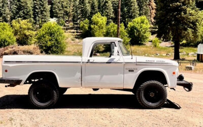 Dodge Power Wagon 1968 Standard Cab Pickup
