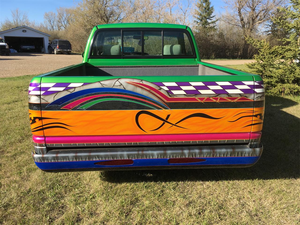 Dodge-Ram-1500-1995-Green-Gray-2