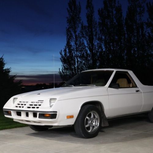 Dodge-Rampage-1982-White-Tan-13