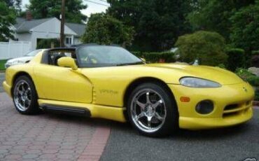 Dodge-Viper-1995-Yellow-Black-Leather-10