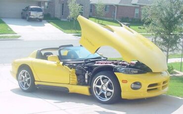 Dodge-Viper-1995-Yellow-Black-Leather-4