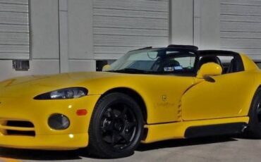 Dodge-Viper-1995-Yellow-Black-Leather-7