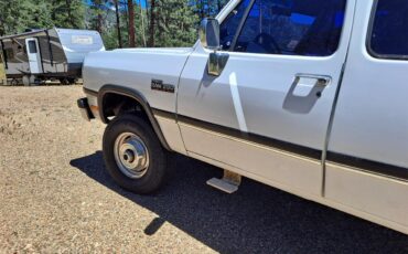 Dodge-W250-1992-Dodge-White-Grey-1