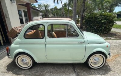 Fiat 500 1962 Convertible