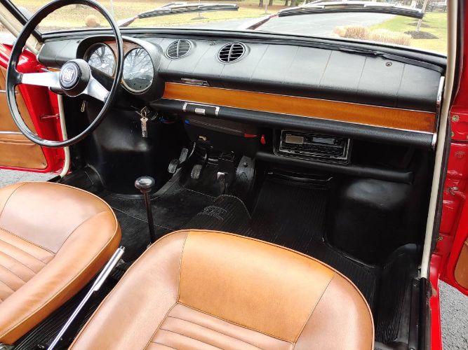 Fiat-Other-1967-Ferrari-Red-Dark-Saddle-11