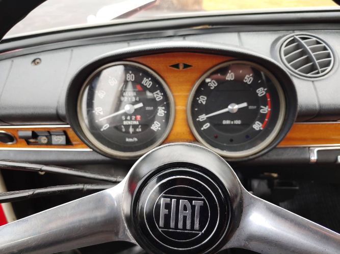 Fiat-Other-1967-Ferrari-Red-Dark-Saddle-5