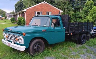 Ford-350-1964-green-1