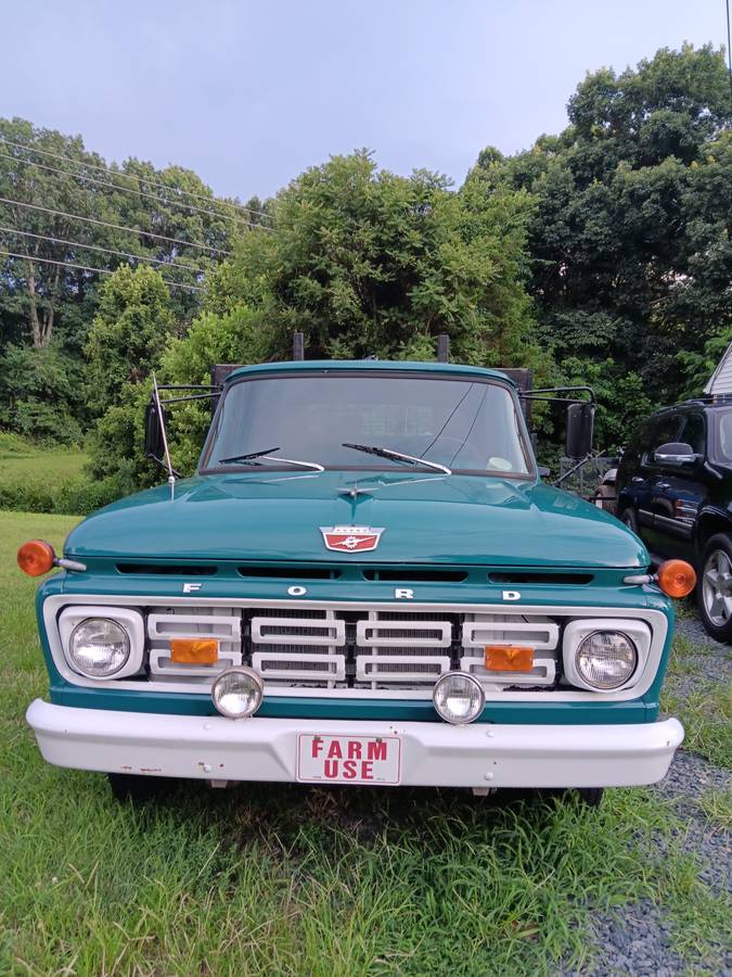 Ford-350-1964-green-2