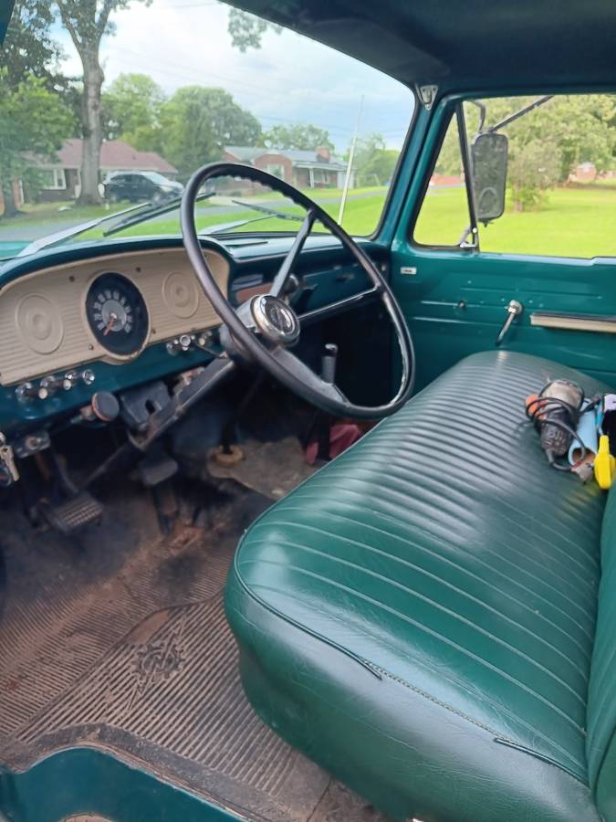 Ford-350-1964-green-5