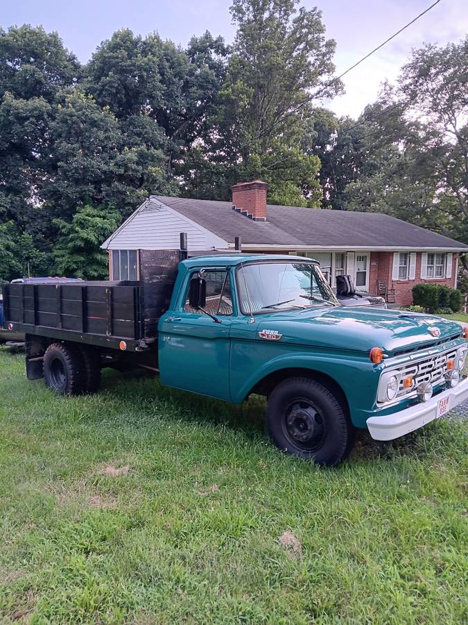Ford-350-1964-green