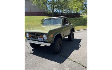 Ford-Bronco-1973-Green-Tan-12