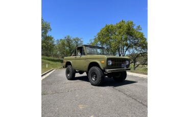 Ford-Bronco-1973-Green-Tan-15