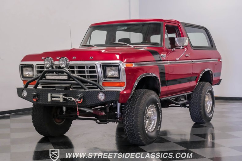 Ford-Bronco-1978-Maroon-Red-14