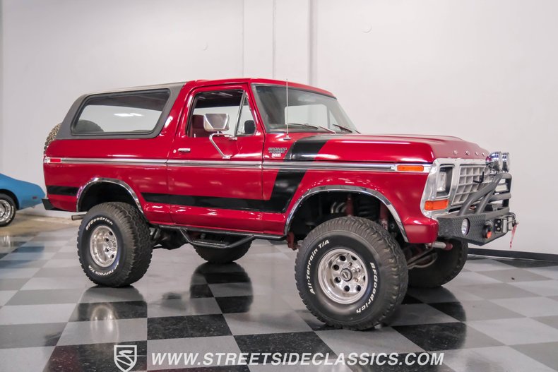 Ford-Bronco-1978-Maroon-Red-19