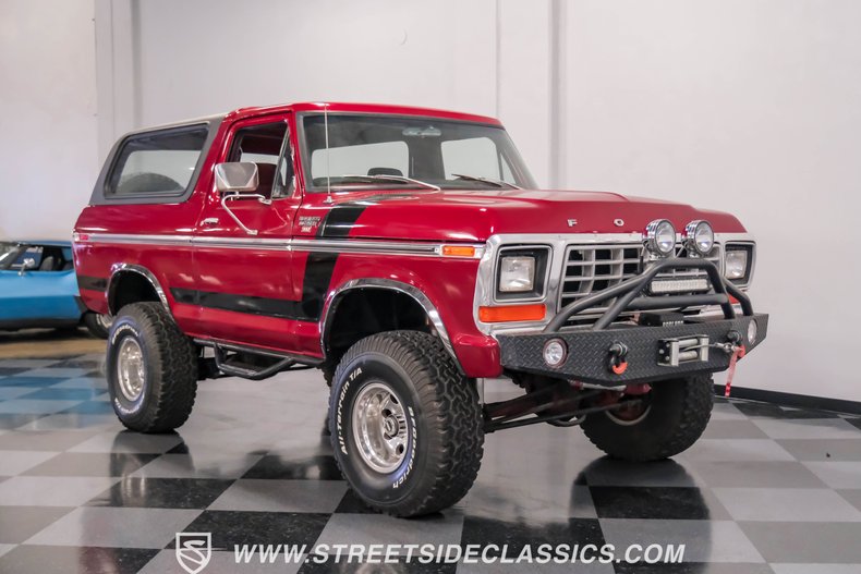 Ford-Bronco-1978-Maroon-Red-39
