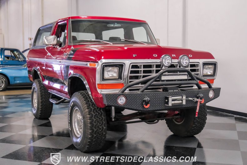 Ford-Bronco-1978-Maroon-Red-9
