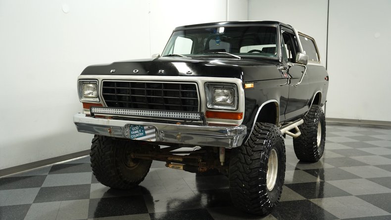 Ford-Bronco-1979-Black-Gray-27