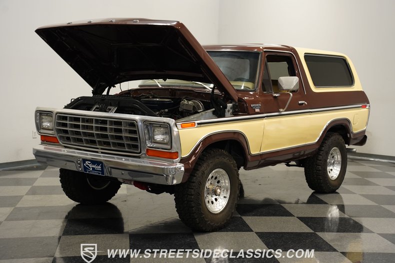 Ford-Bronco-1979-Brown-Beige-37