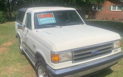 Ford Bronco 1989 SUV
