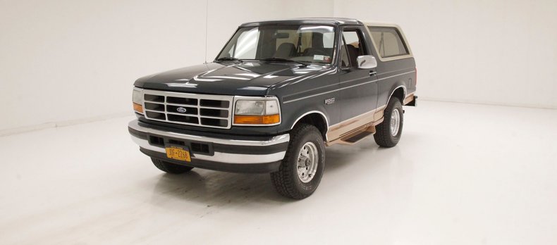 Ford-Bronco-1995-Deep-Forest-Green-Me-Medium-Mocha