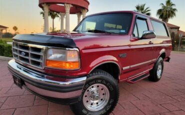 Ford-Bronco-1995-Red-Gray
