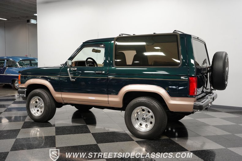 Ford-Bronco-ii-1989-Hunter-Green-light-sandle-wood-14