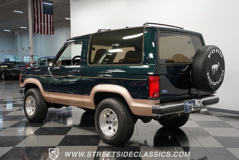 Ford-Bronco-ii-1989-Hunter-Green-light-sandle-wood-15