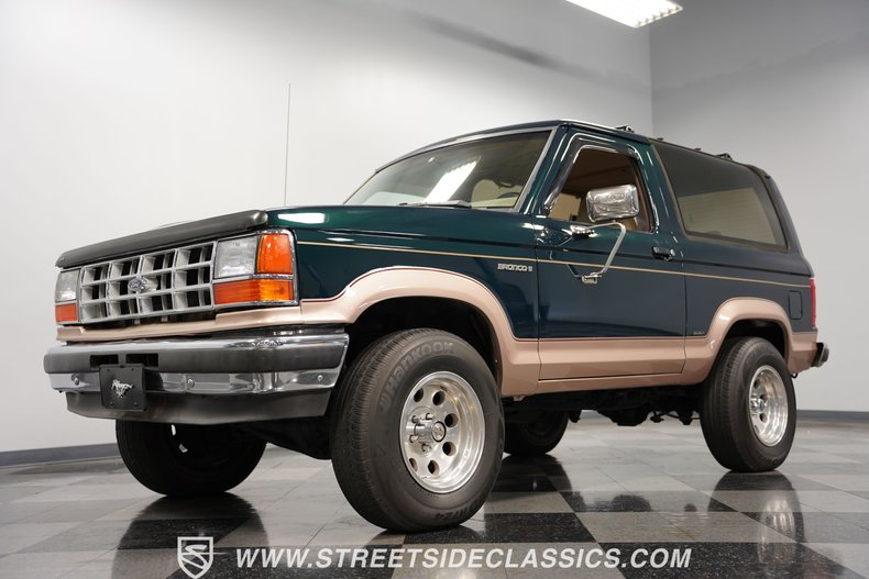 Ford-Bronco-ii-1989-Hunter-Green-light-sandle-wood-27