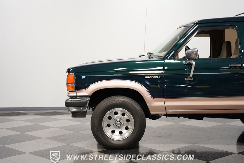Ford-Bronco-ii-1989-Hunter-Green-light-sandle-wood-29