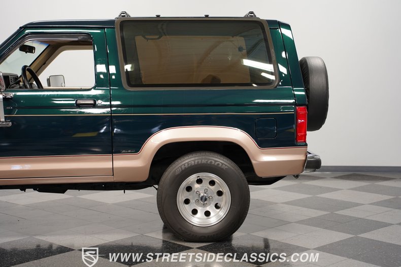 Ford-Bronco-ii-1989-Hunter-Green-light-sandle-wood-9