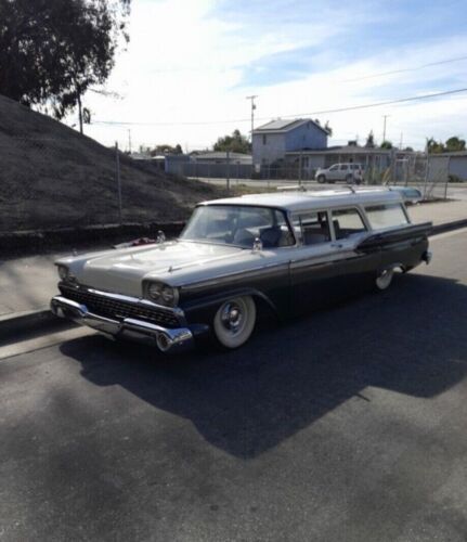 Ford-Country-wagon-1959-Charcoal-GraySmall-Black-WhiteGray-Cu-10