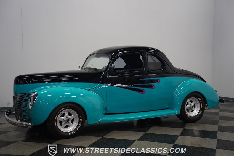 Ford-Coupe-1940-Teal-Gray-12