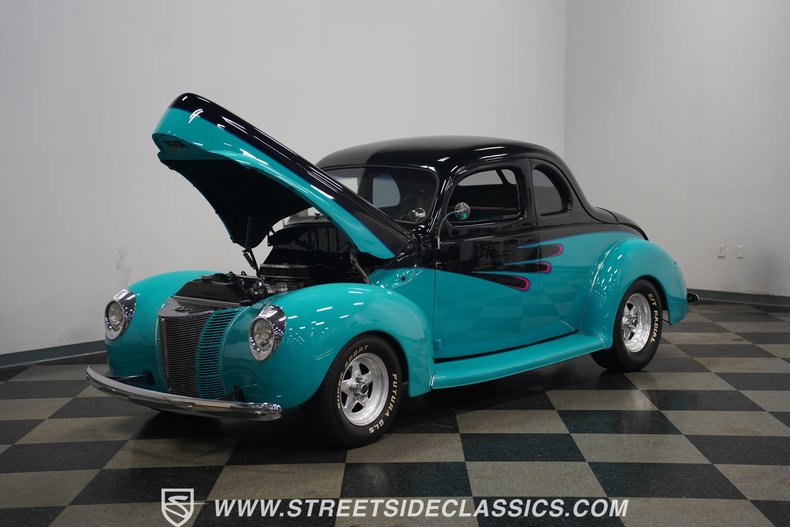 Ford-Coupe-1940-Teal-Gray-36