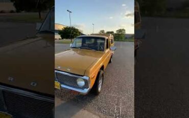 Ford-Courier-1975-Rare-Yellow-Black