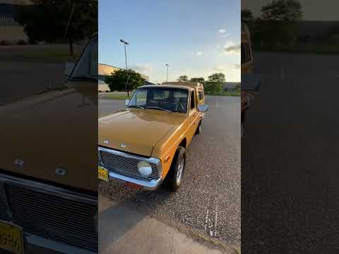 Ford-Courier-1975-Rare-Yellow-Black