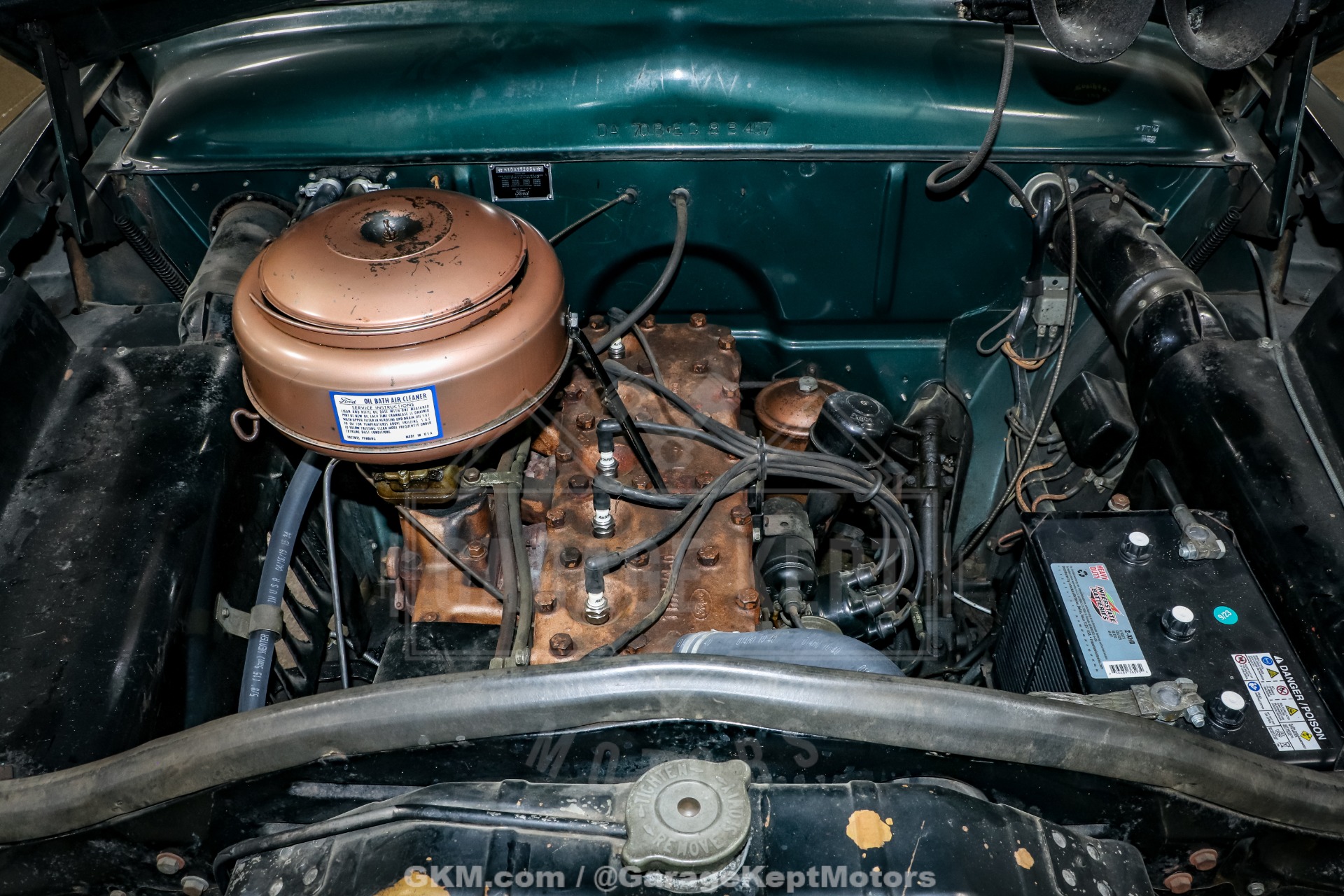 Ford-Deluxe-1951-Green-Brown-12