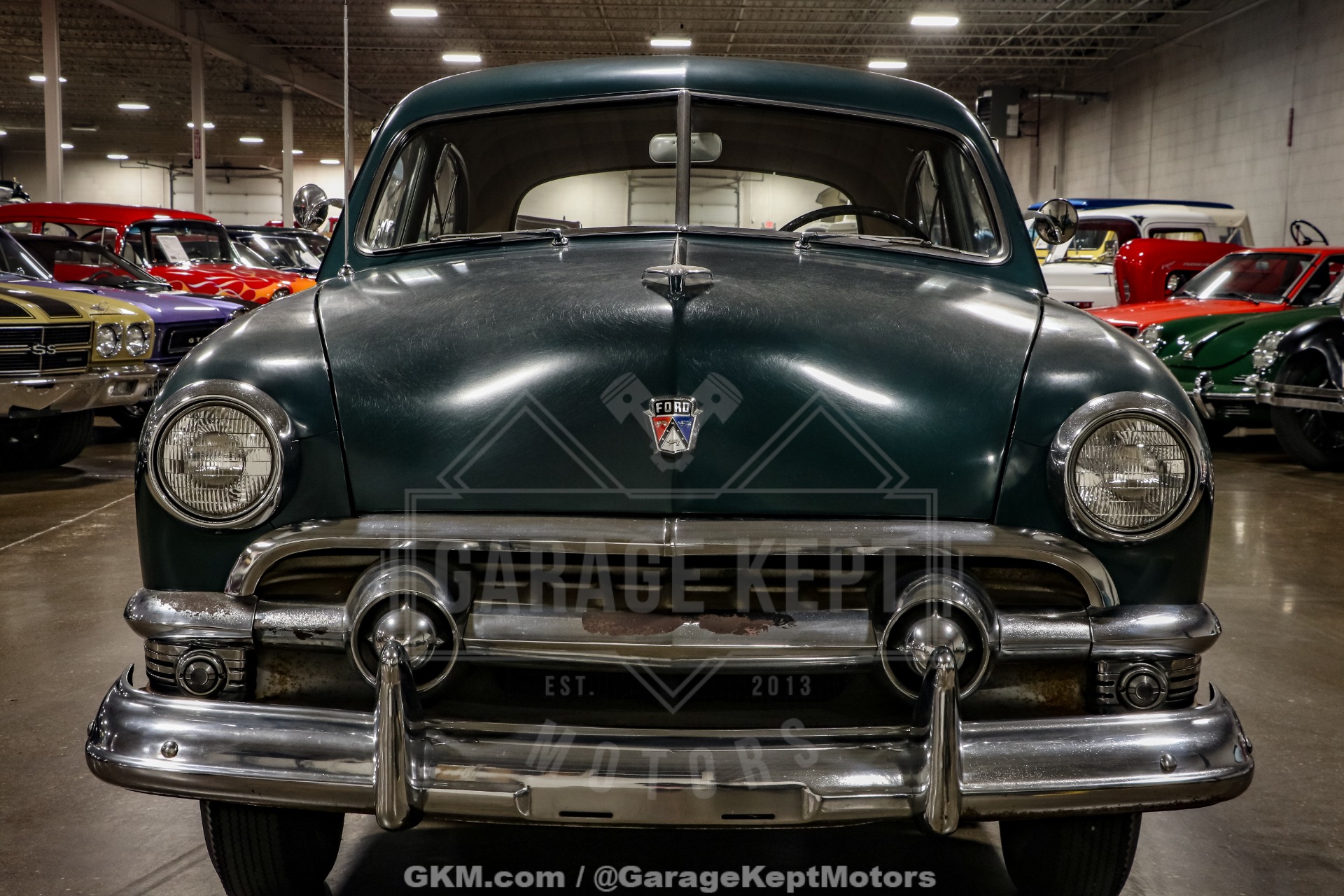Ford-Deluxe-1951-Green-Brown-29