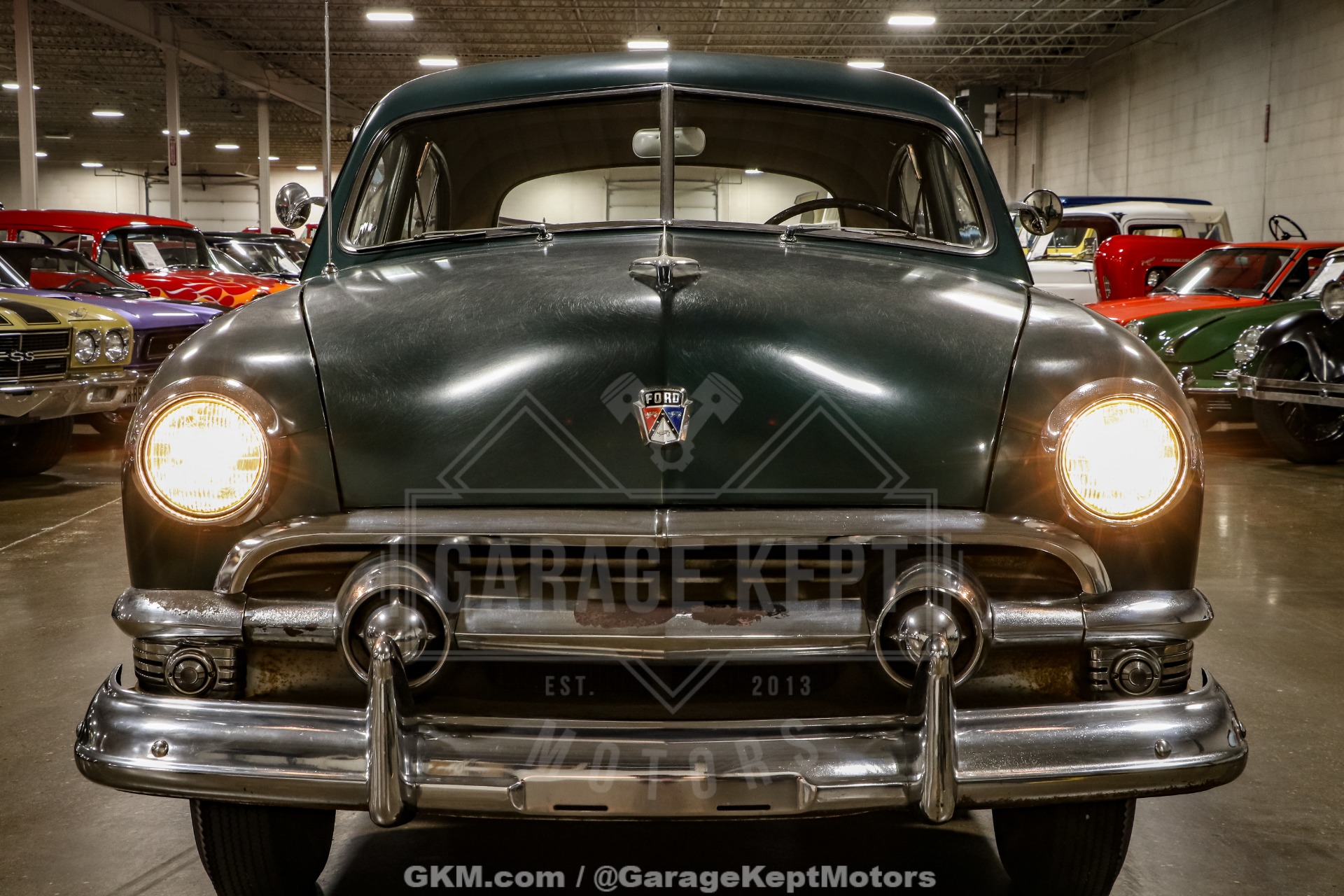 Ford-Deluxe-1951-Green-Brown-30