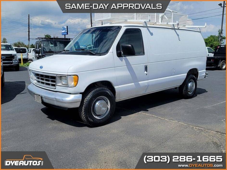 Ford-E-350-1994-white-2