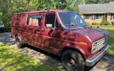 Ford-Econoline-1987-Red-7