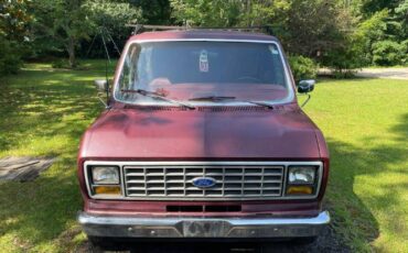 Ford-Econoline-1987-Red-8