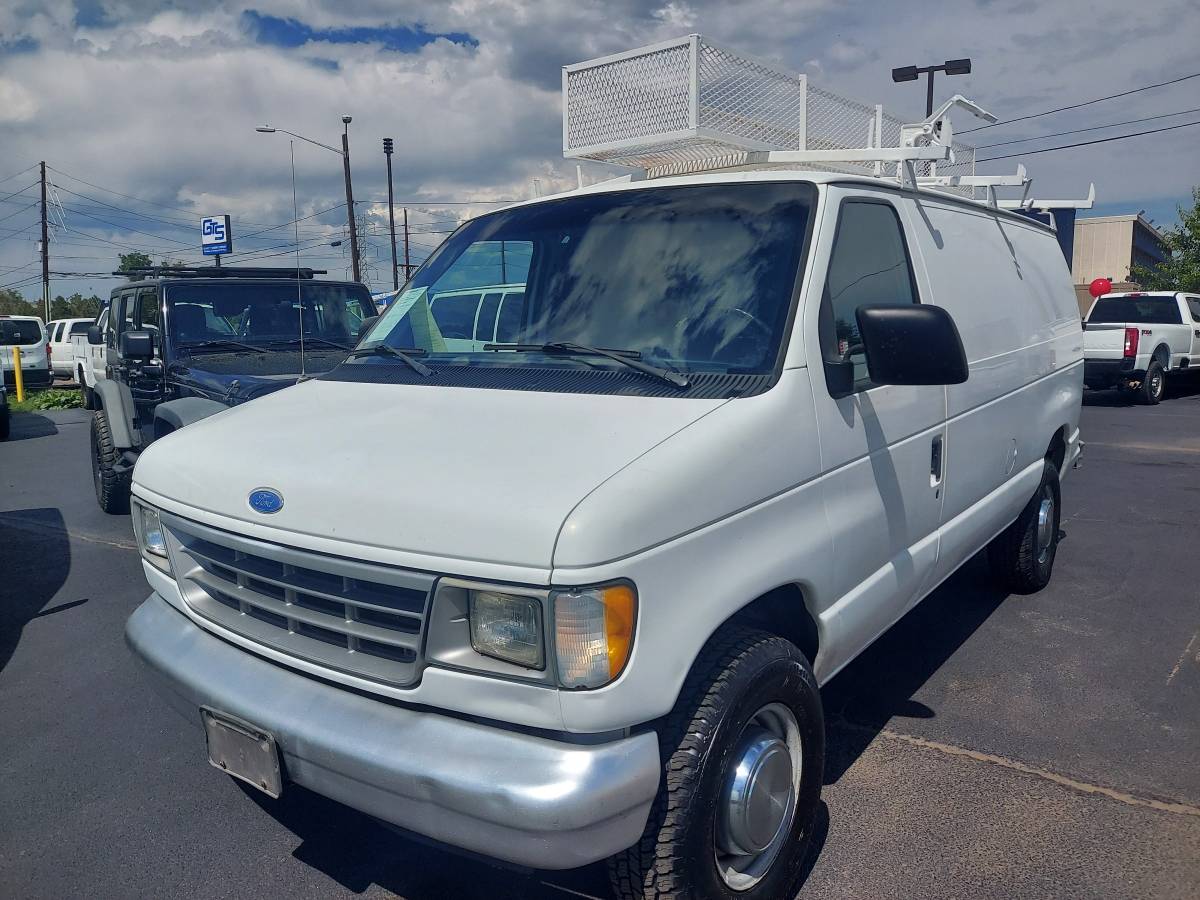 Ford-Econoline-e350-1994-white