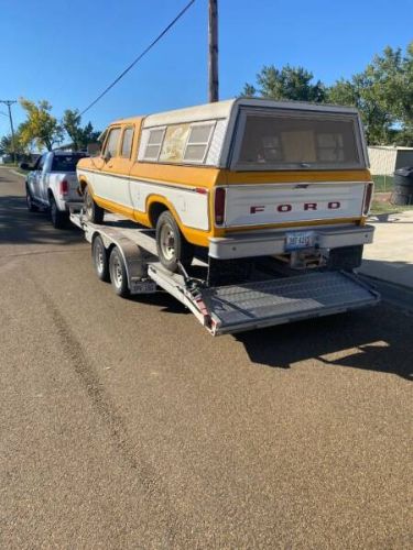 Ford-F-150-1978-Yellow-TanBrown-15