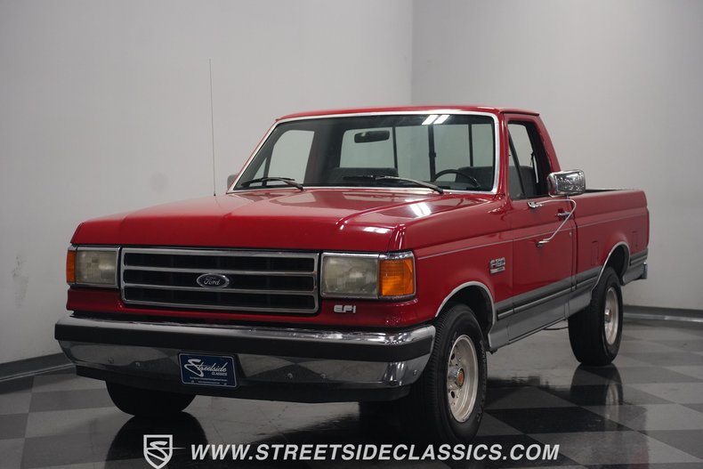Ford-F-150-1991-Scarlet-Red-Gray-10
