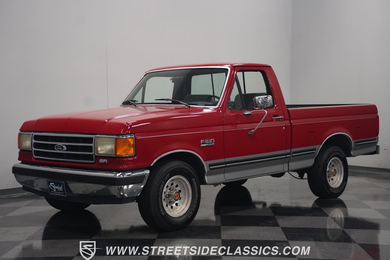 Ford-F-150-1991-Scarlet-Red-Gray-11