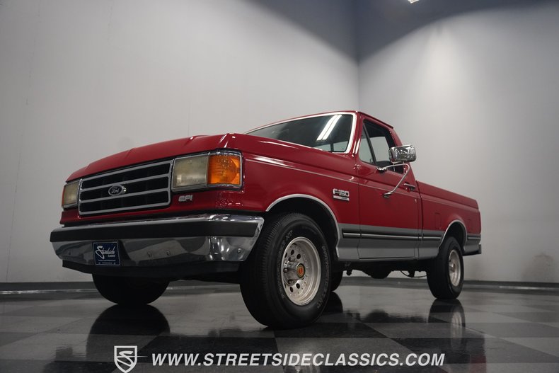 Ford-F-150-1991-Scarlet-Red-Gray-2