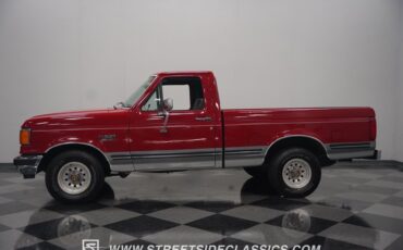 Ford-F-150-1991-Scarlet-Red-Gray