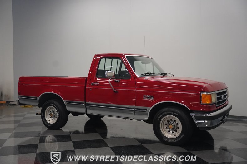 Ford-F-150-1991-Scarlet-Red-Gray-5