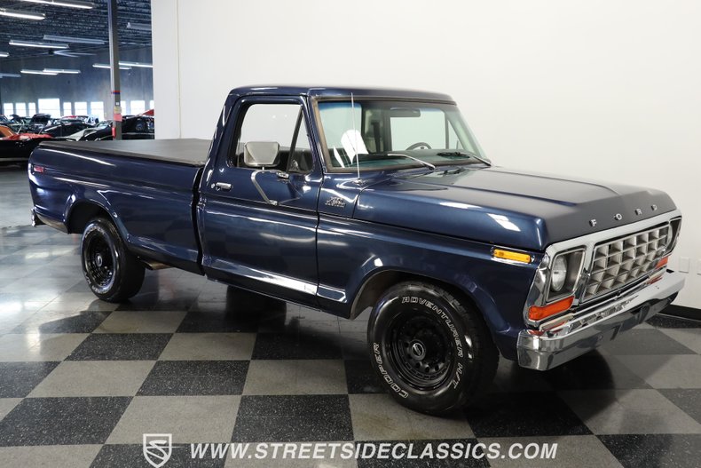 Ford-F-250-1978-Dark-Blue-Metallic-Black-9
