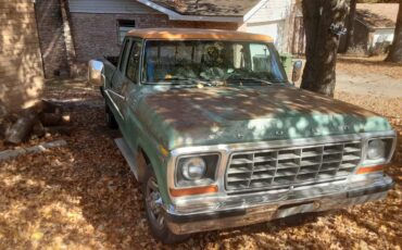 Ford-F-350-1978-green-1